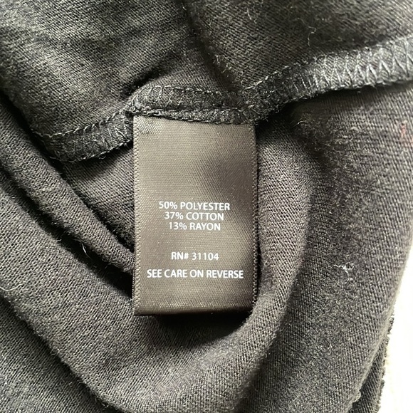 𝅺torrid Lightning Bolt Relaxed Fit Triblend Jersey Crop Crew Tee - Picture 9 of 10